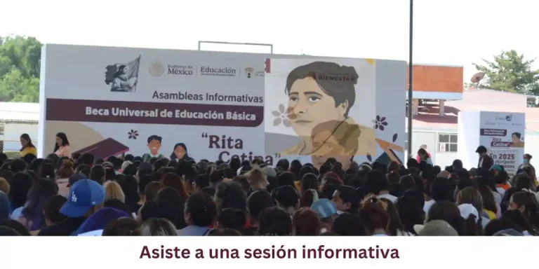 Asiste a una sesión informativa
